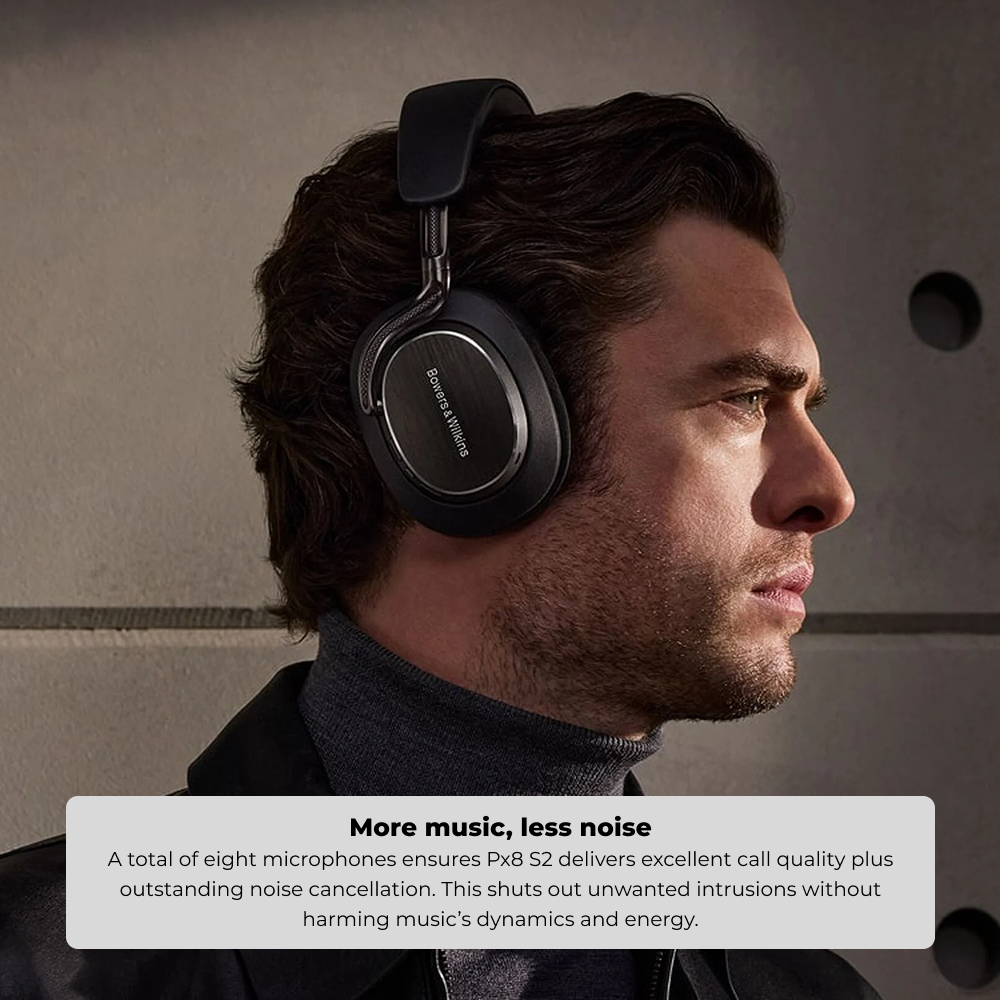 B&W Bowers & Wilkins Px8 S2 Over-Ear Noise Cancellation Headphone